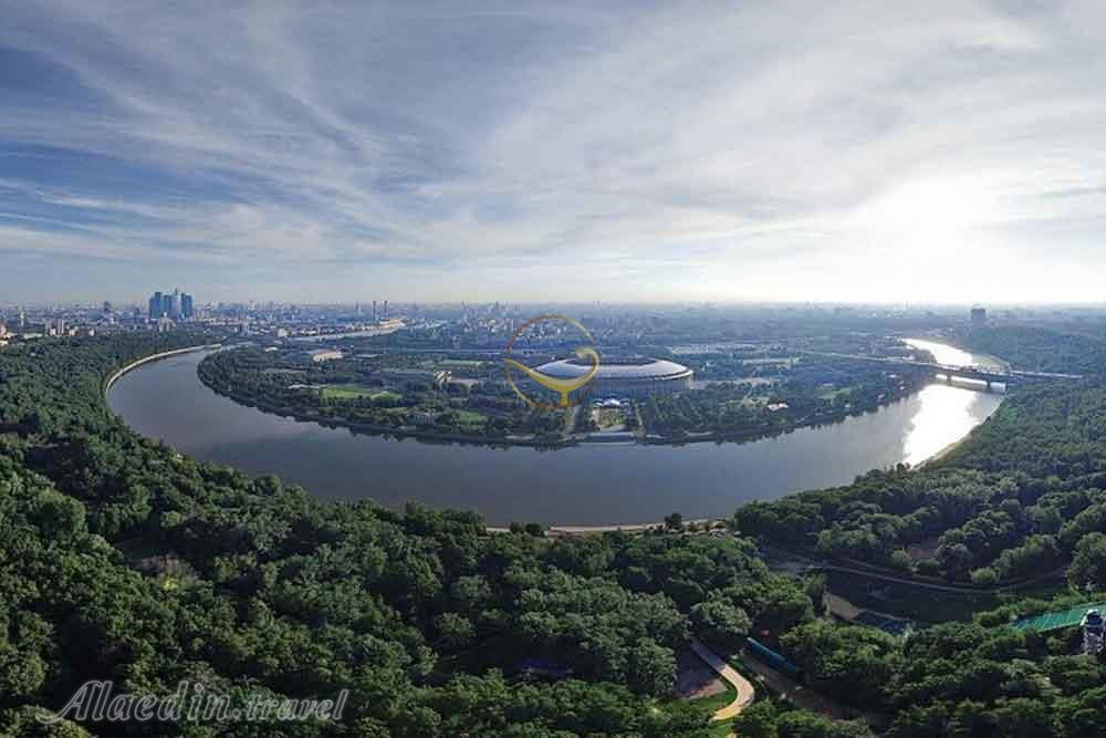 تپه وارابیف (تپه گنجشک ها) مسکو روسیه | علاءالدین تراول