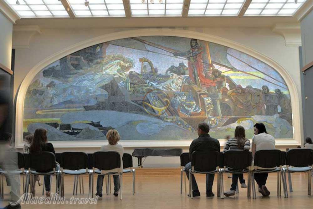 نگارخانه ترتیاکوف مسکو روسیه | علاءالدین تراول