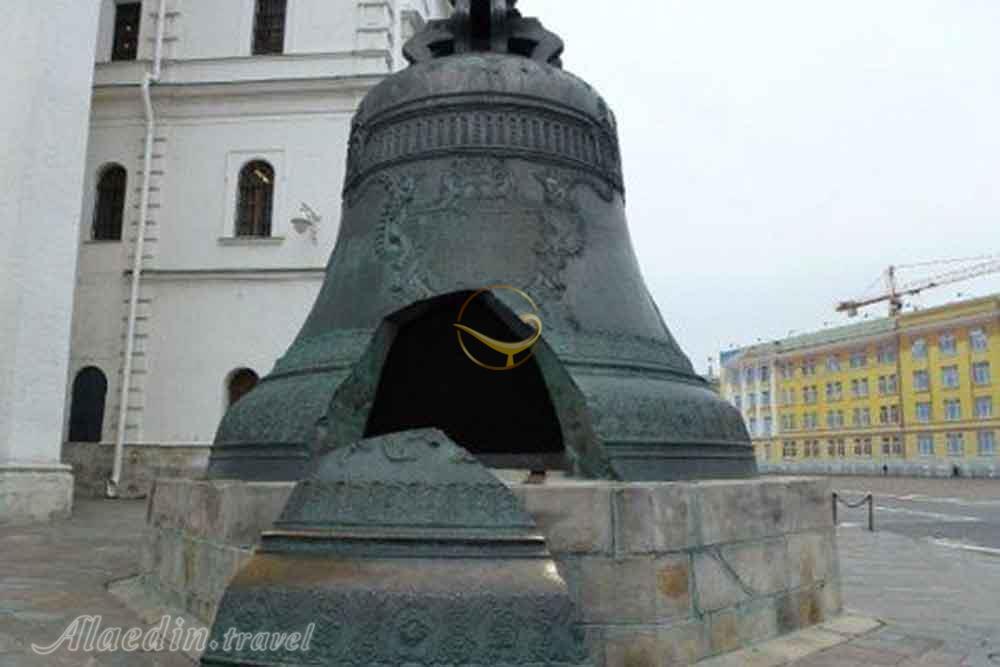 شاه توپ و شاه زنگ در مجموعه کرملین مسکو روسیه | علاءالدین تراول