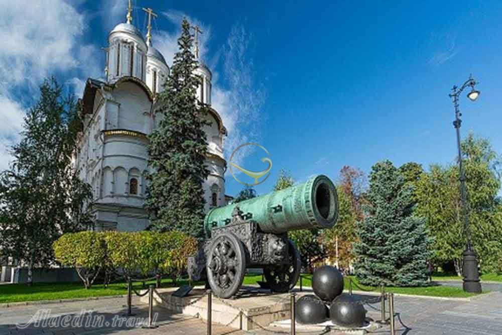 شاه توپ و شاه زنگ در مجموعه کرملین مسکو روسیه | علاءالدین تراول