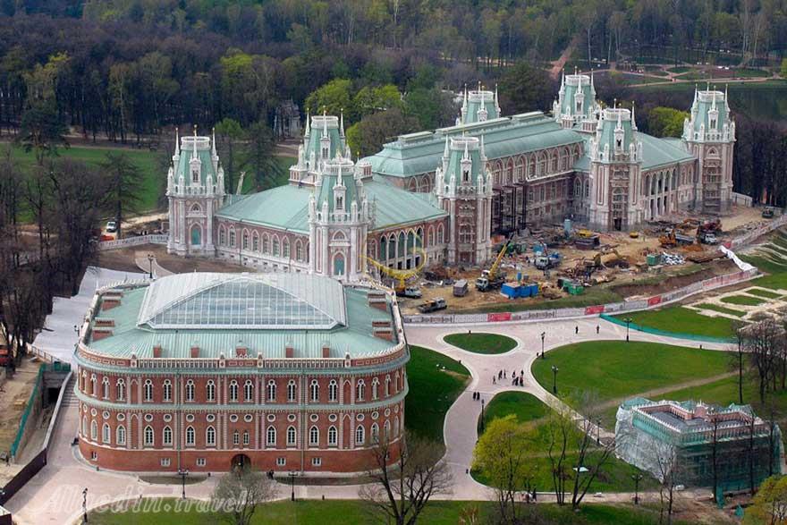 مجموعه کاخ های تزاریتزا (تساریتسینو) مسکو روسیه | علاءالدین تراول