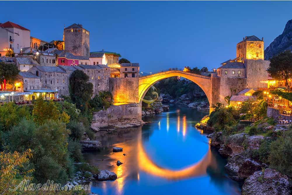 پل موستار در بوسنی و هرزگوین | علاءالدین تراول