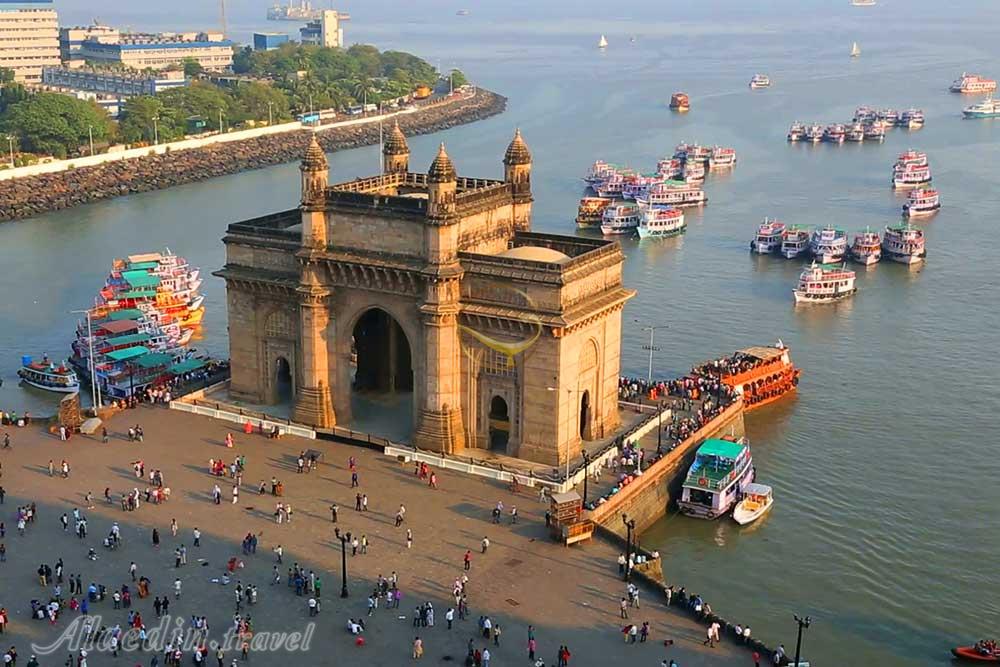 دروازه هند در بمبئی - هند | علاءالدین تراول