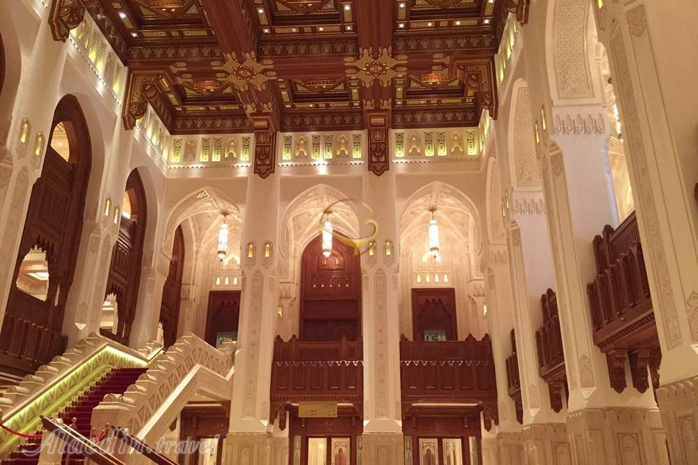 خانه اپرای مسقط در عمان | علاءالدین تراول