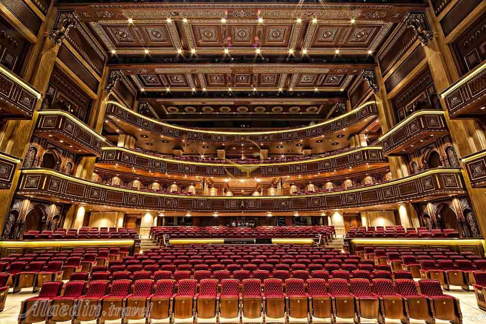 خانه اپرای مسقط در عمان | علاءالدین تراول