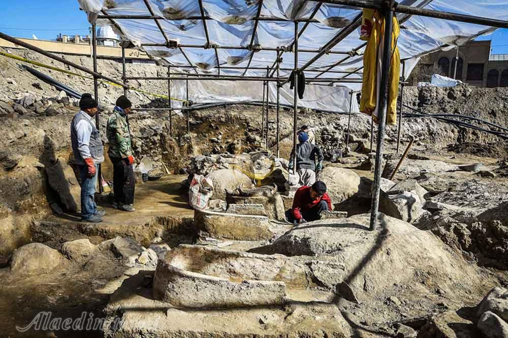 معبد لائودیسه در نهاوند | علاءالدین تراول