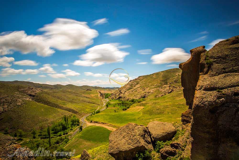 پیکره سنگی بابا داوود عنبران نمین | علاءالدین تراول