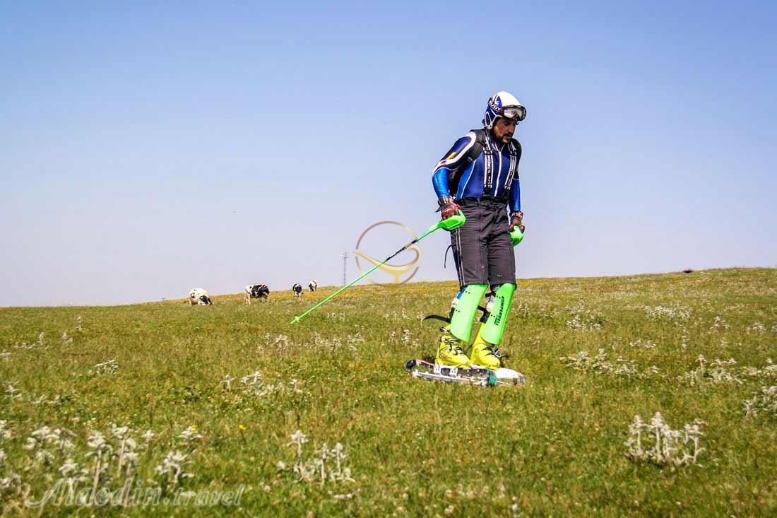 پیست اسکی فندقلو نمین | علاءالدین تراول