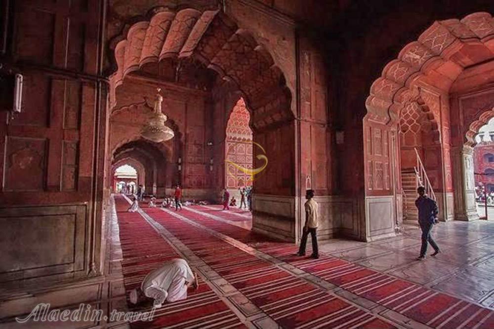 مسجد جامع دهلی (جهان نما) در دهلی نو - هند | علاءالدین تراول
