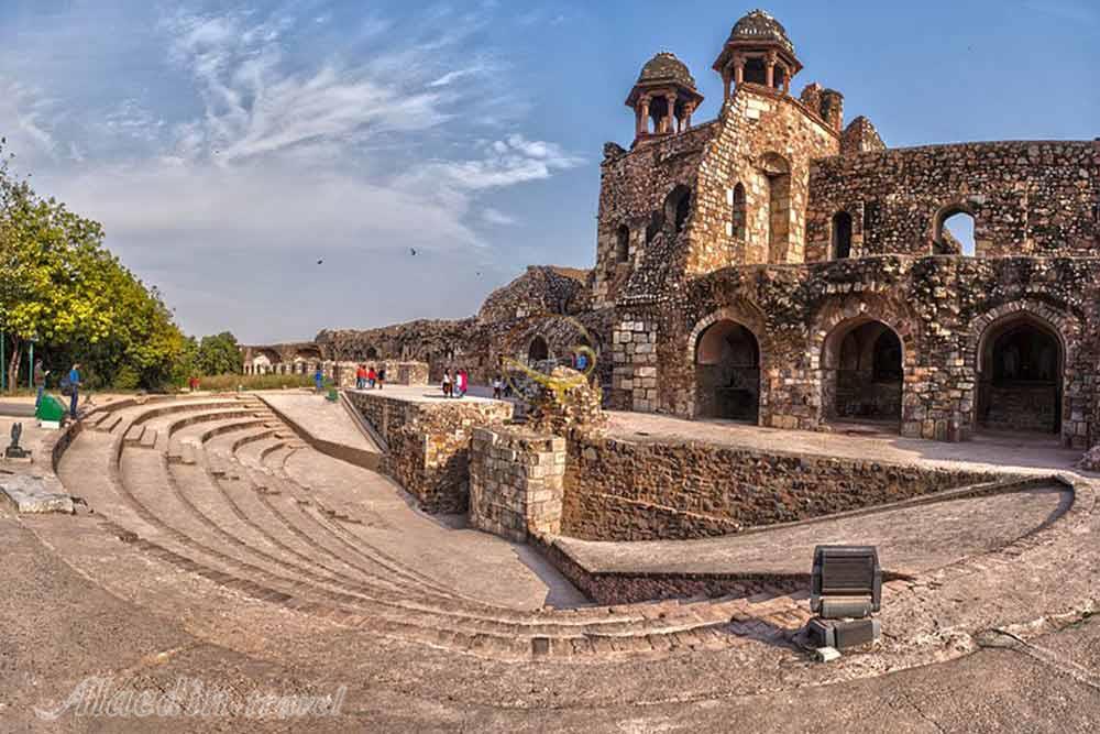 قلعه پورانا کیلا در دهلی نو - هند | علاءالدین تراول