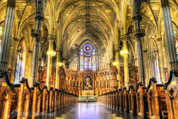 کلیسای جامع سنت پاتریک در نیویورک - آمریکا | علاءالدین تراول