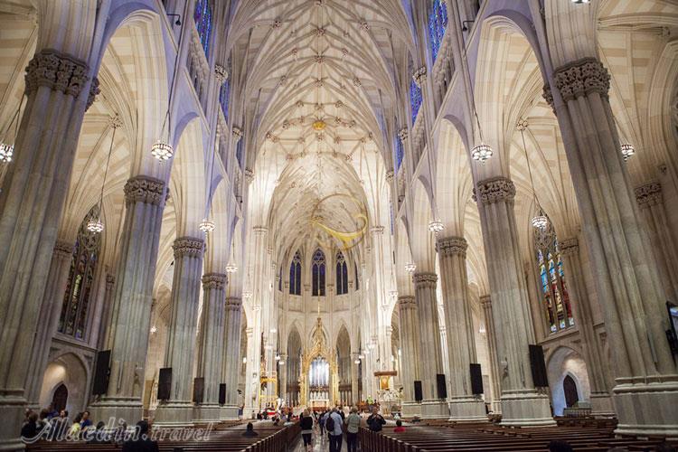 کلیسای جامع سنت پاتریک در نیویورک - آمریکا | علاءالدین تراول