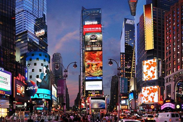 میدان تایمز نیویورک - آمریکا | علاءالدین تراول