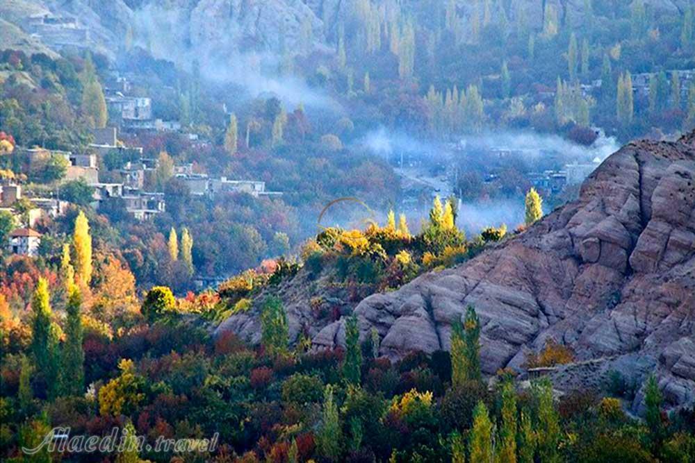 روستای بوژان در نیشابور | علاءالدین تراول