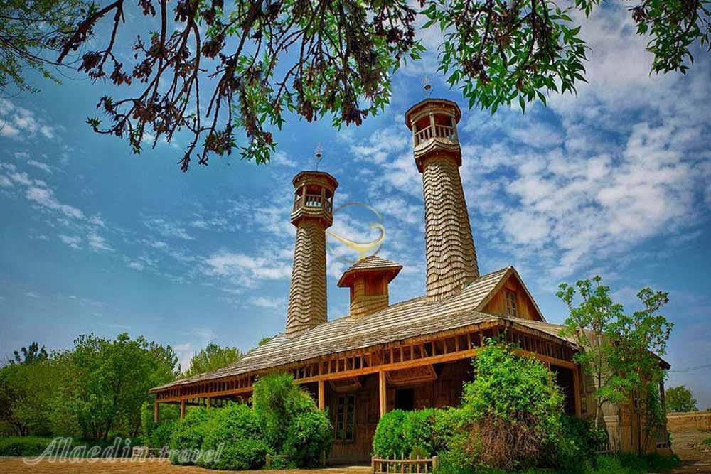 مسجد چوبی نیشابور | علاءالدین تراول