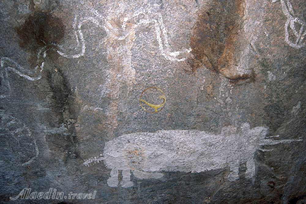 سنگ نگاره های تسودیلو در انگامیلند - بوتسوانا | علاءالدین تراول