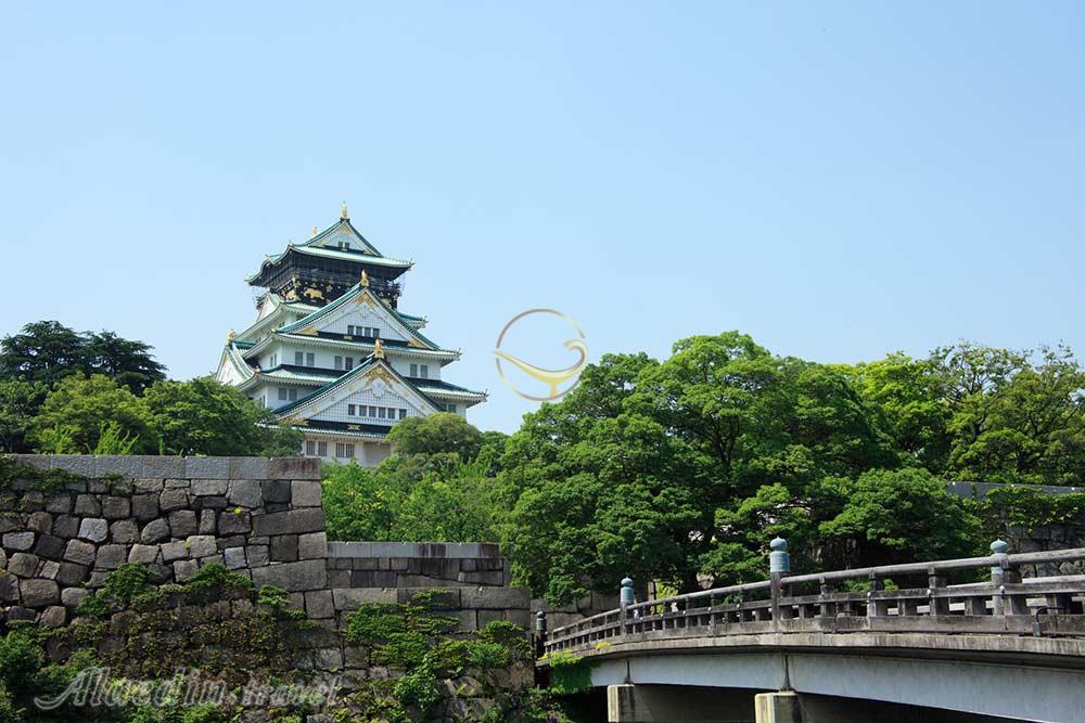 قلعه اوساکا - ژاپن | علاءالدین تراول