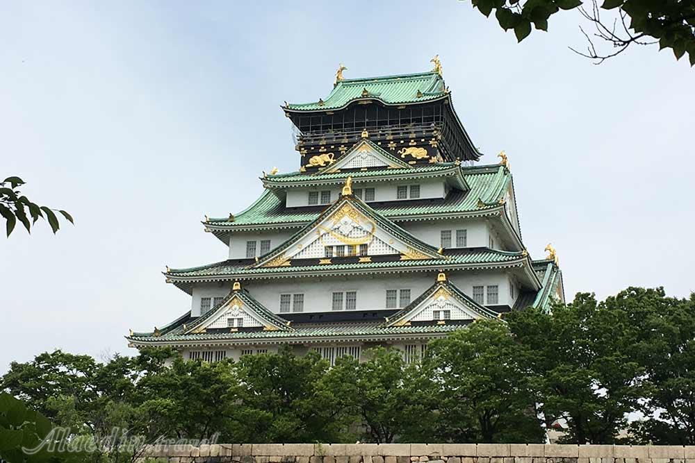 قلعه اوساکا - ژاپن | علاءالدین تراول