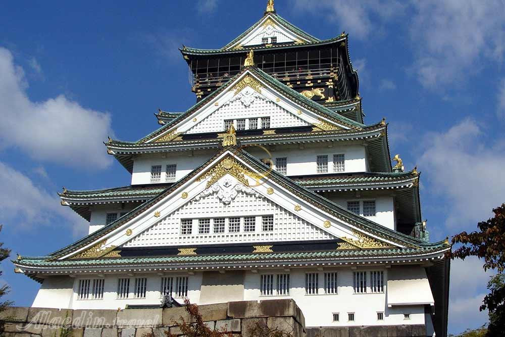 قلعه اوساکا - ژاپن | علاءالدین تراول