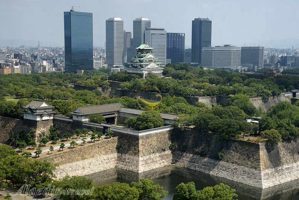 قلعه اوساکا - ژاپن | علاءالدین تراول