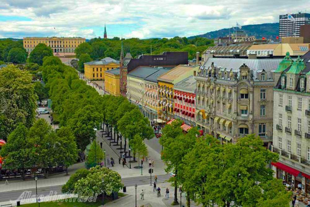 خیابان کارل یوهانس گیت اسلو | علاءالدین تراول