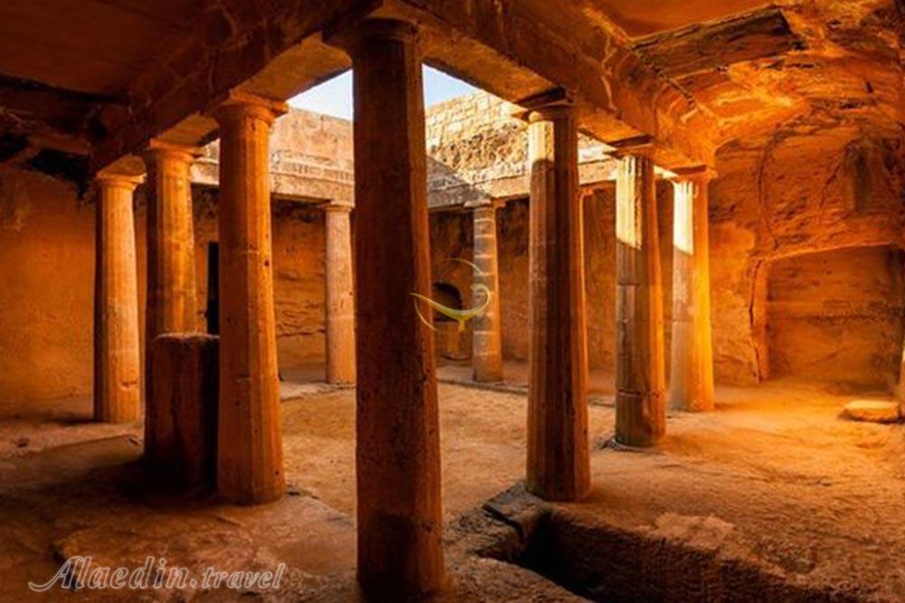 آرامگاه خدایان در پافوس در قبرس | علاءالدین تراول