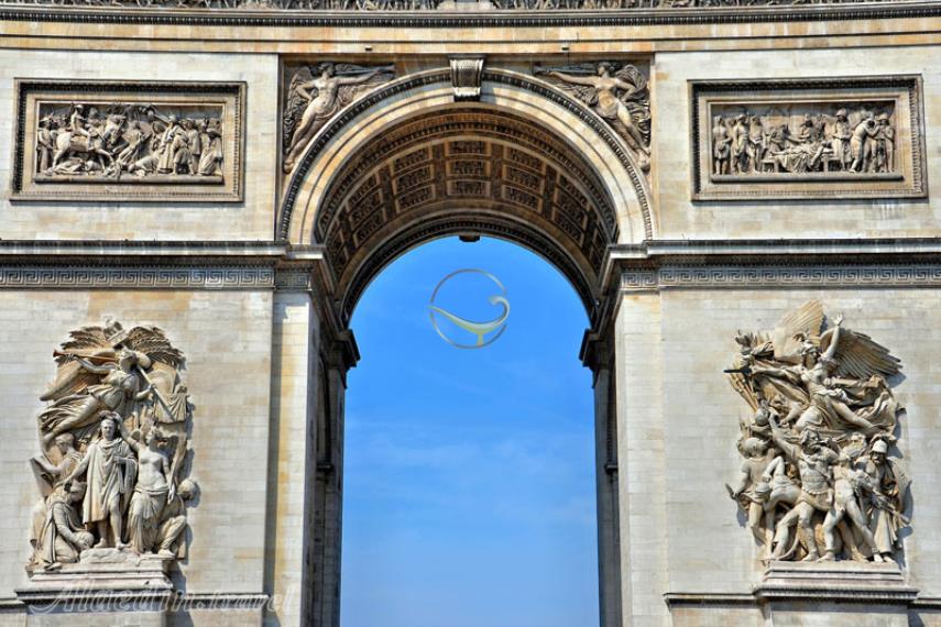 طاق پیروزی در پاریس - فرانسه