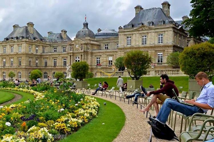 باغ لوکزامبورگ در پاریس - فرانسه