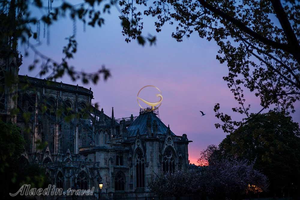 کلیسای نوتردام در پاریس - فرانسه