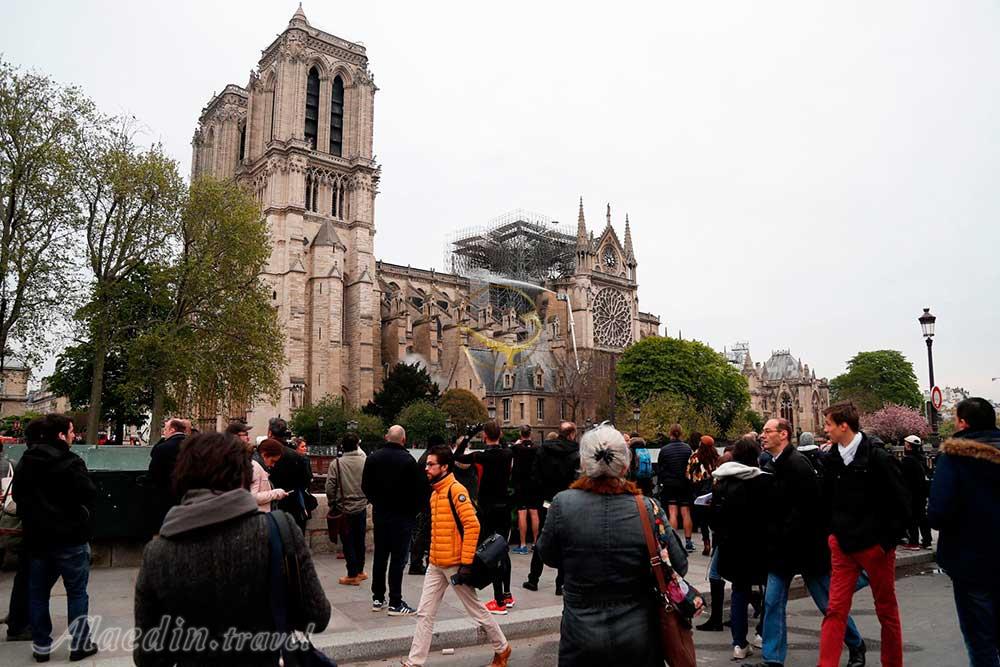 کلیسای نوتردام در پاریس - فرانسه