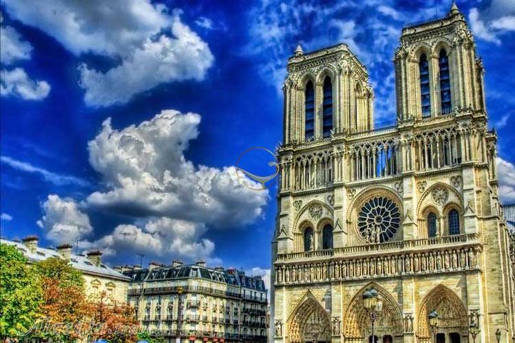 کلیسای نوتردام در پاریس - فرانسه