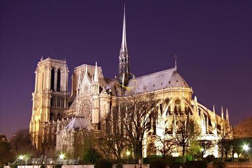 کلیسای نوتردام در پاریس - فرانسه