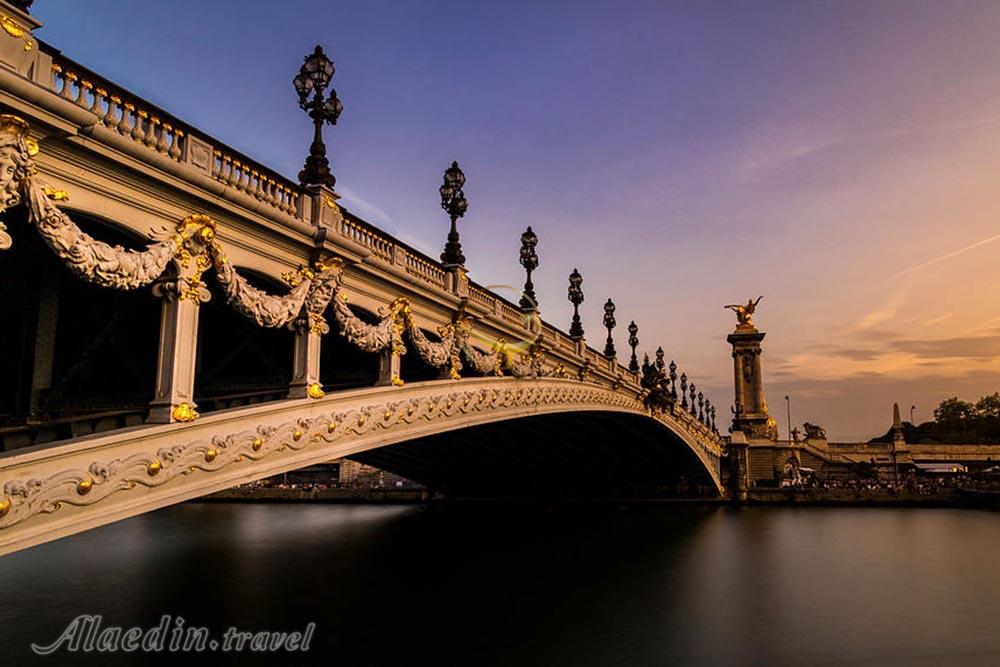 پل الکساندر سوم در پاریس - فرانسه