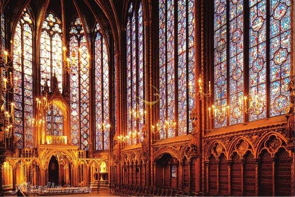 کلیسای سنت شاپل در پاریس - فرانسه