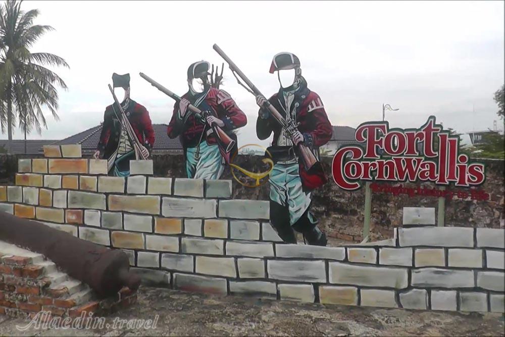 قلعه کورنوالیس در پنانگ | علاءالدین تراول