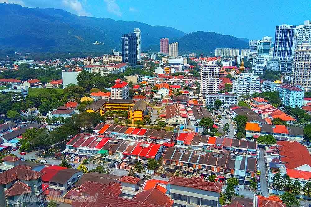 جرج تاون در پنانگ - مالزی | علاءالدین تراول