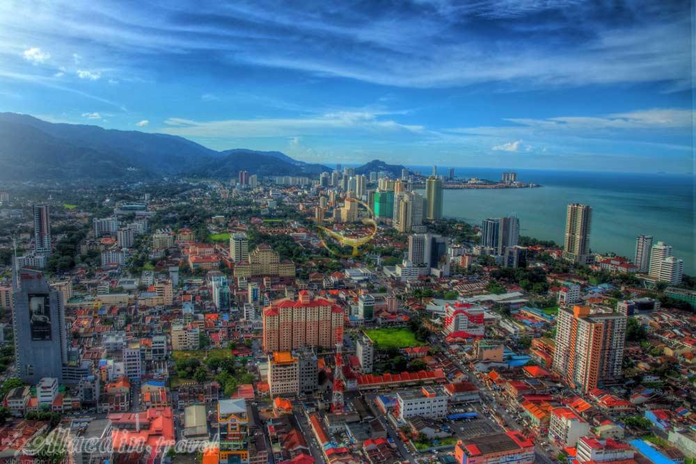 جرج تاون در پنانگ - مالزی | علاءالدین تراول