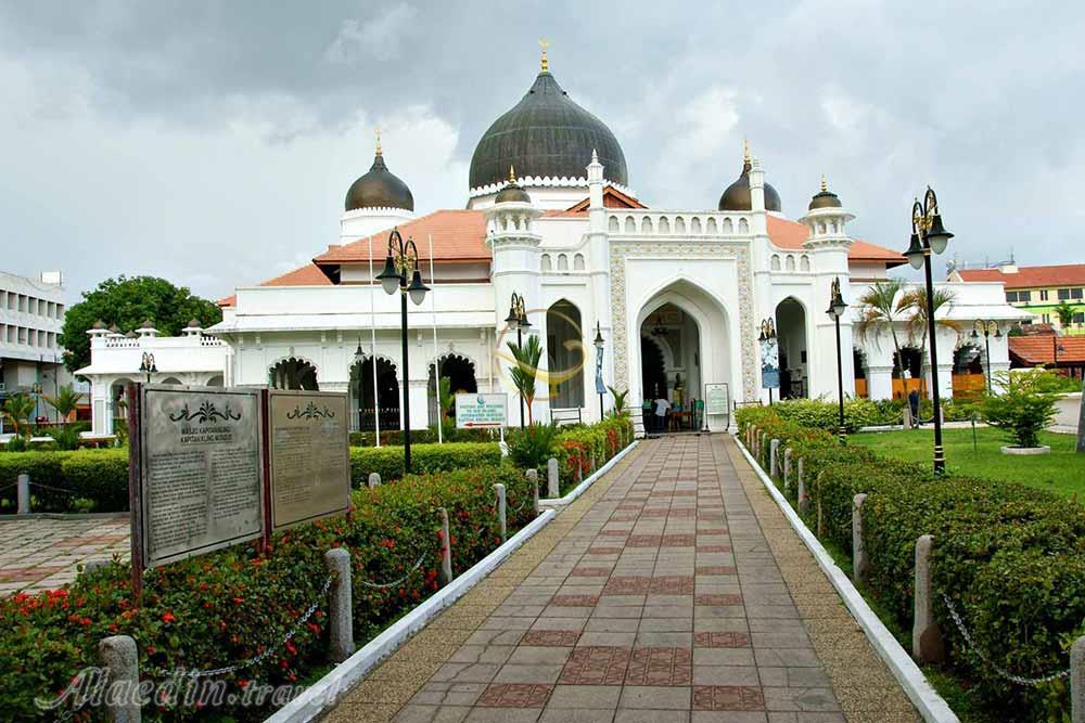 مسجد کاپیتان کلینگ در پنانگ | علاءالدین تراول
