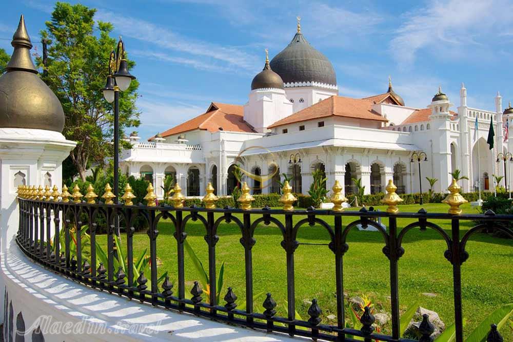 مسجد کاپیتان کلینگ در پنانگ | علاءالدین تراول