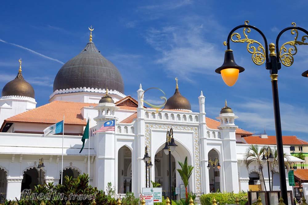 مسجد کاپیتان کلینگ در پنانگ | علاءالدین تراول