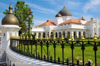 مسجد کاپیتان کلینگ در پنانگ - مالزی