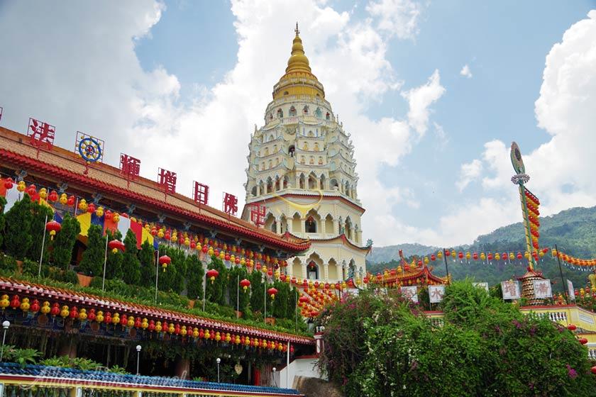 معبد کک لوک سی در پنانگ | علاءالدین تراول