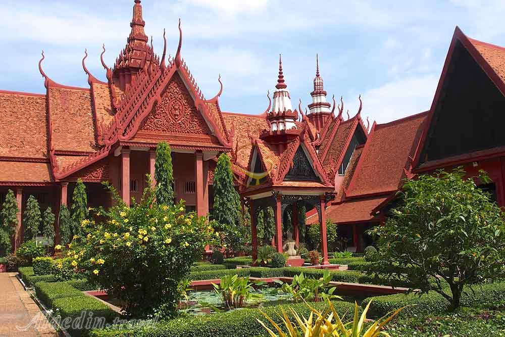 موزه ملی کامبوج در پنوم پن | علاءالدین تراول