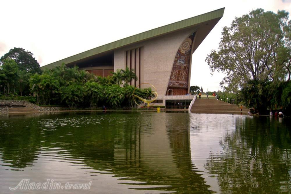 ساختمان ملی پارلمان در پورت مورسبی - پاپوآ گینه نو | علاءالدین تراول