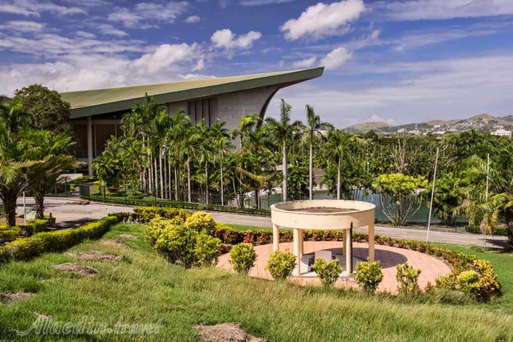 ساختمان ملی پارلمان در پورت مورسبی - پاپوآ گینه نو | علاءالدین تراول