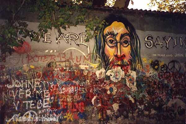 دیوار لنون پراگ - جمهوری چک