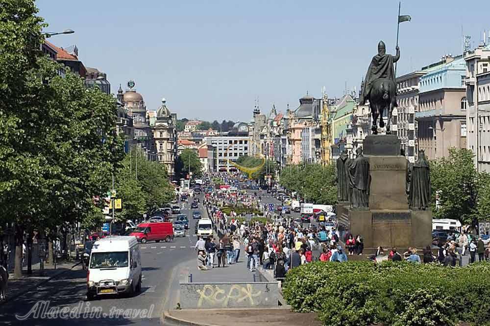 میدان ونسلاس پراگ - جمهوری چک | علاءالدین تراول