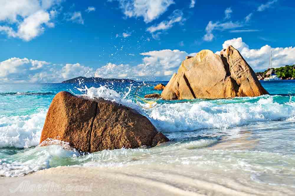 ساحل آنسه لاتزیو در پراسلین - سیشل | علاءالدین تراول