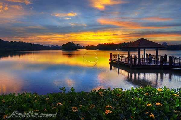 پارک تالاب های پوتراجایا در مالزی