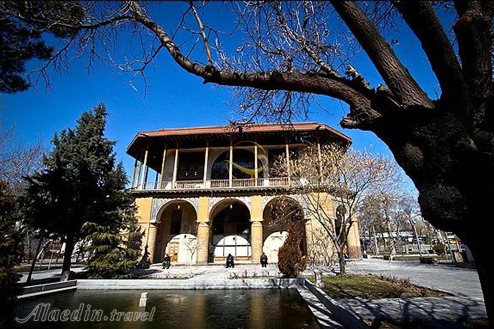 کاخ چهلستون قزوین | علاءالدین تراول